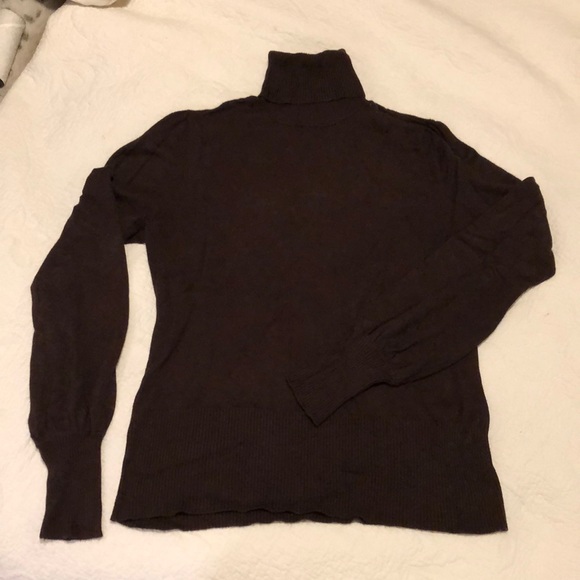 Reitmans brown turtleneck sweater. Size med. - Picture 1 of 13